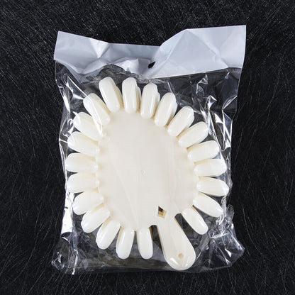 Nail Art Color Chart Palette False Nail Tips Gel Polish Display Mask Queen Nepal