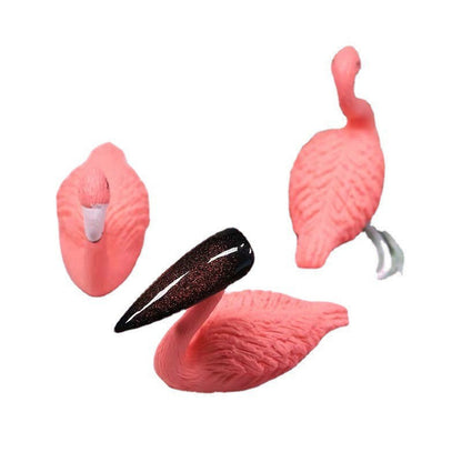 Nail Art Tips Stand Press On Stand Flamingo Mask Queen Nepal