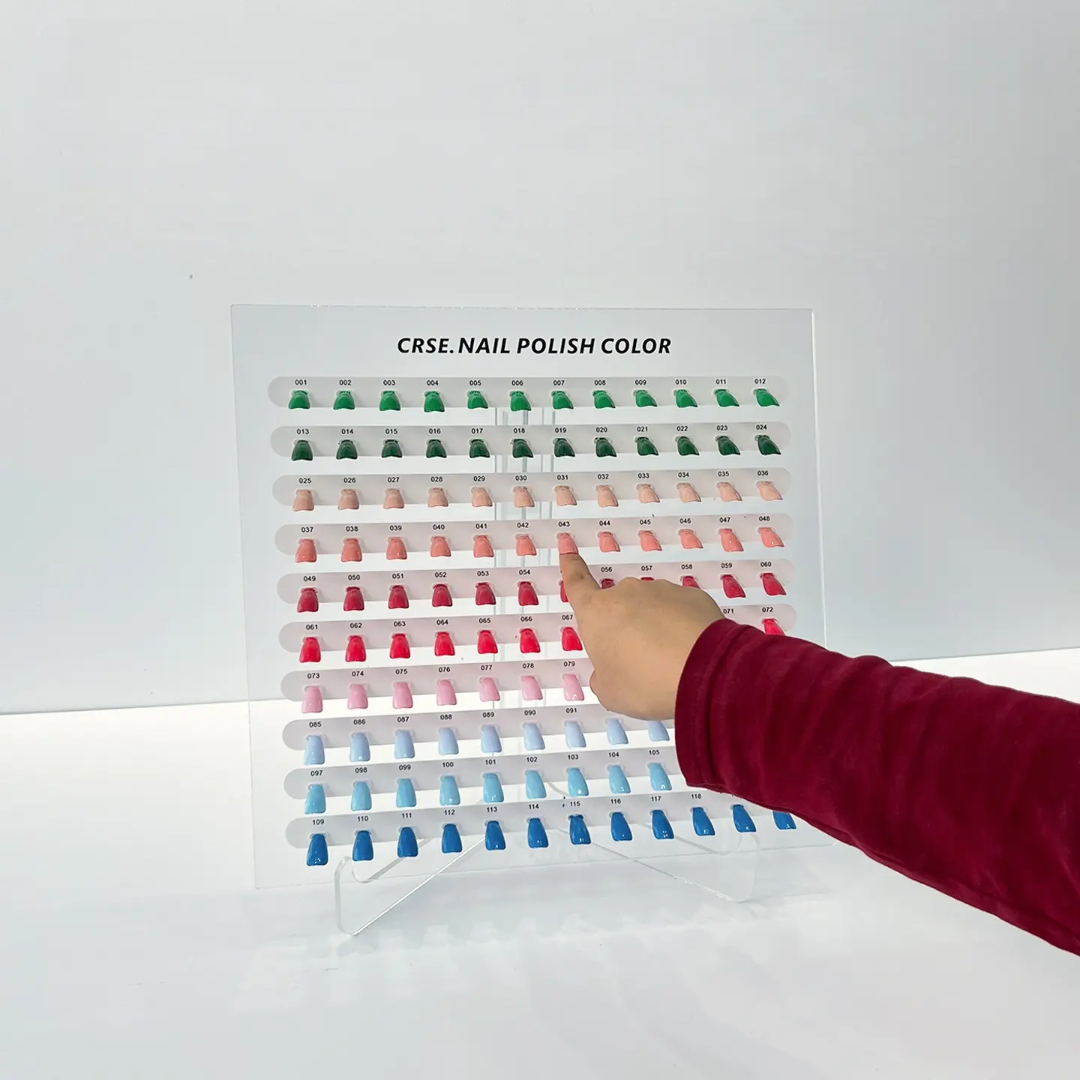 Gel Color Nail Art Display Board(60/90/120 color) Mask Queen Nepal