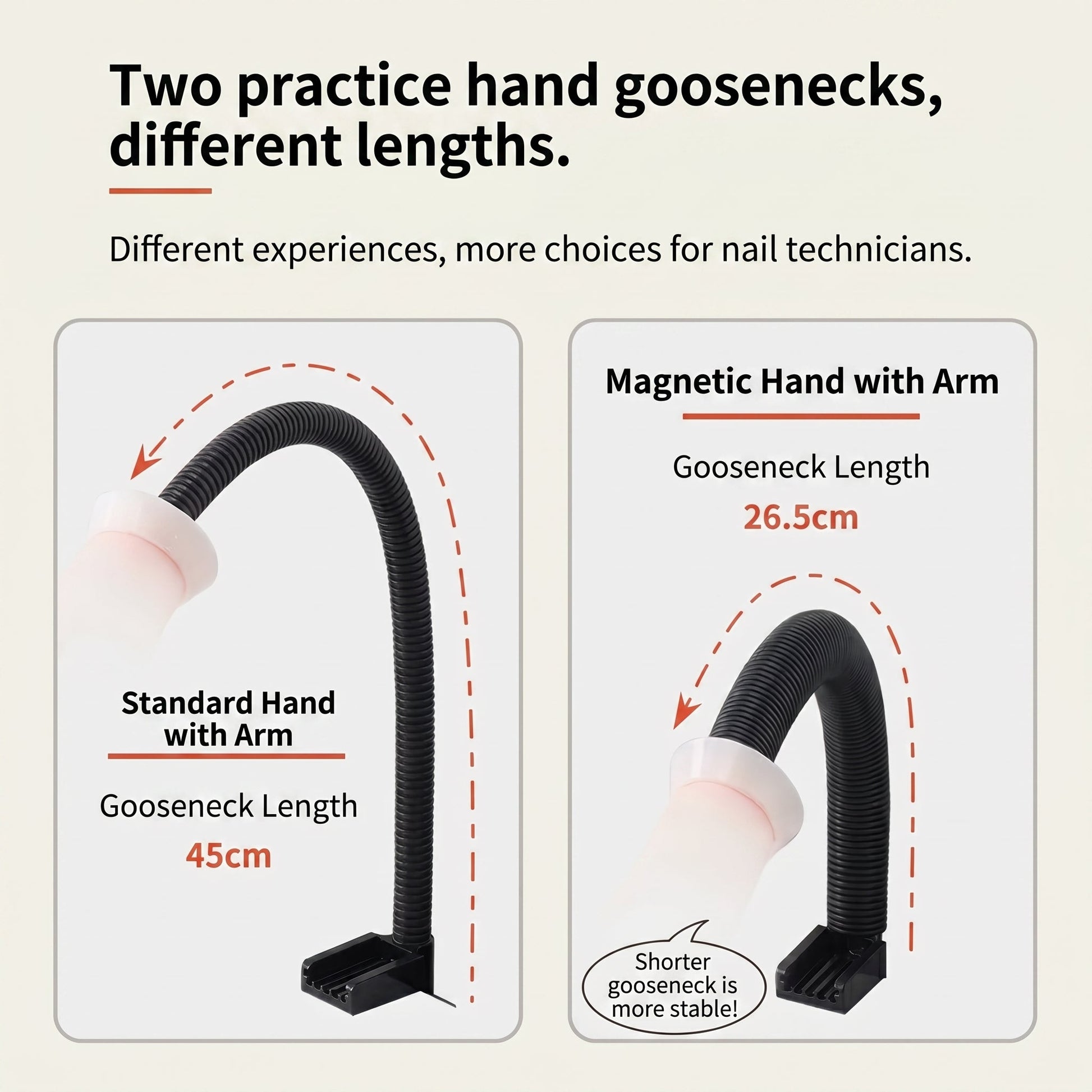 Magnetic Nail Art Practice Hand With Flexible Stand Mask Queen Nepal