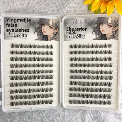 Pre Glued Mix Cluster Lash Book MJ-04 Mask Queen Nepal