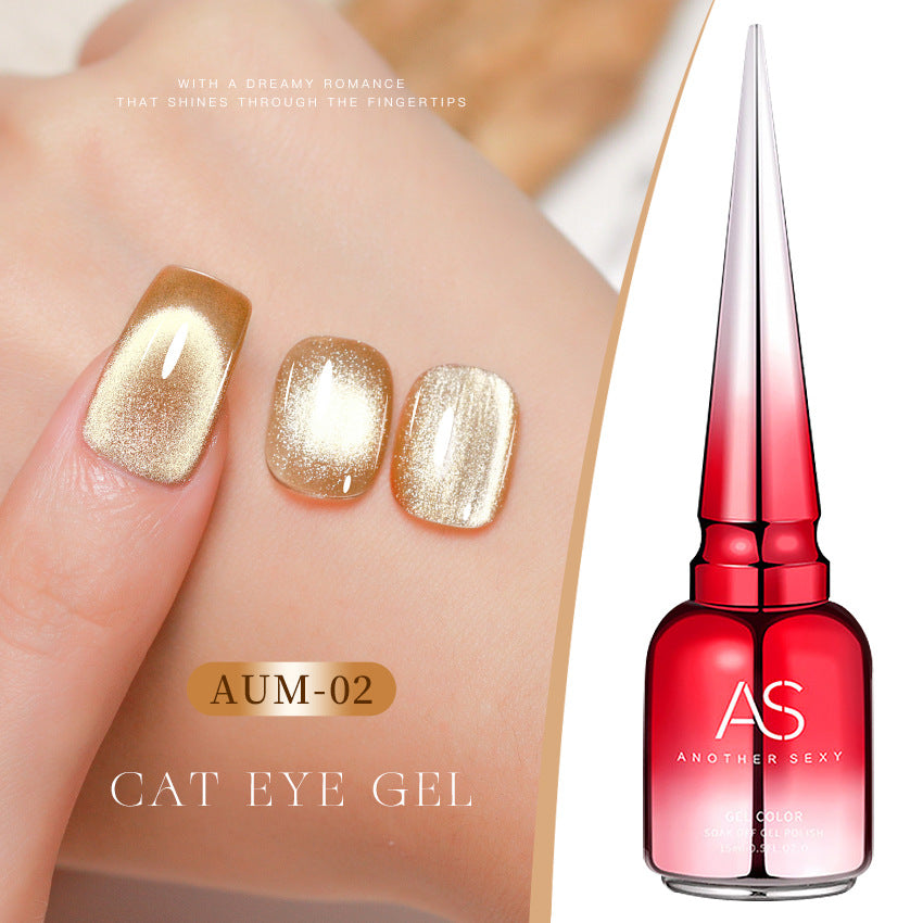 AS Champagne Cat Eye Gel 15ml Mask Queen Nepal