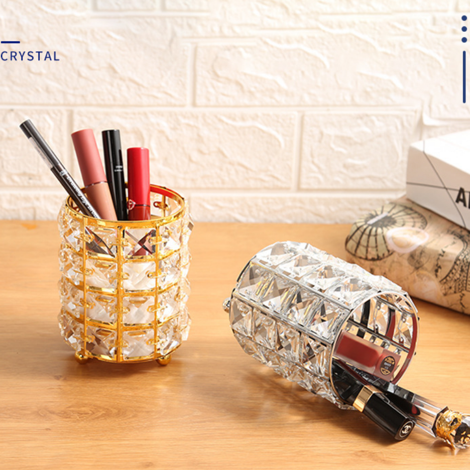 Crystal Brush Holder Storage Cubes For Organizing Mask Queen Nepal