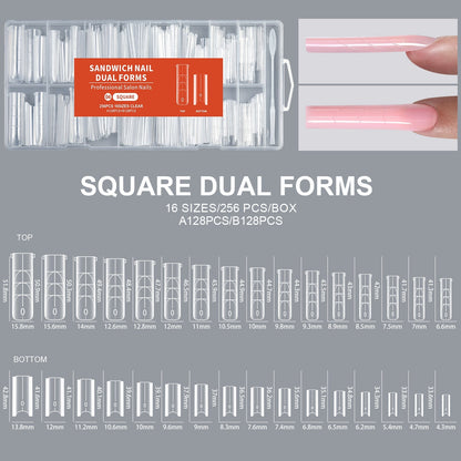 Sandwich Nail Form/Mold Mask Queen Nepal