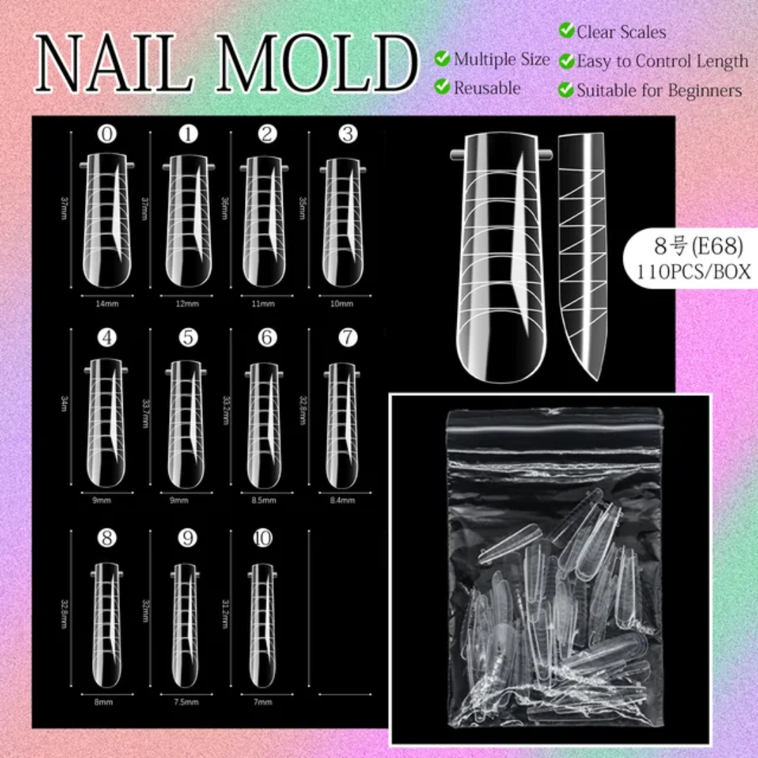 Extension Nail Form/Mold (24 Pcs) Mask Queen Nepal