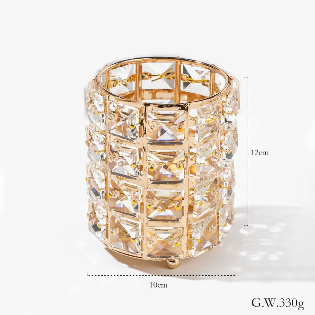 Crystal Brush Holder Storage Cubes For Organizing Mask Queen Nepal