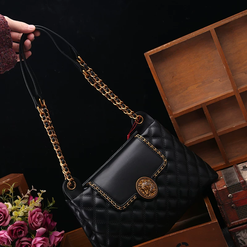 Brand Genuine Leather Chain Bag For Women GAB-123 Mask Queen Nepal