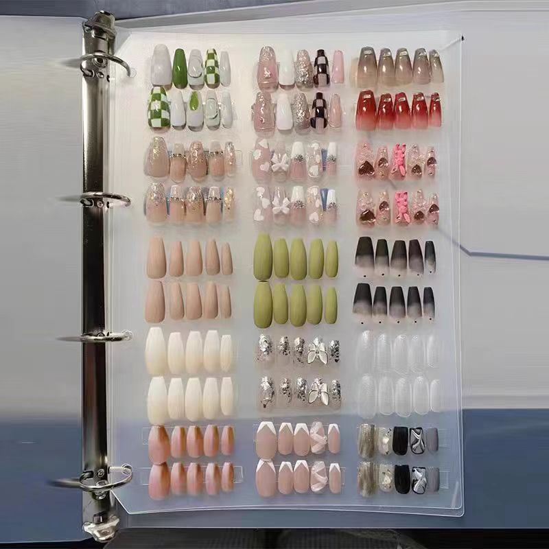 Press-On Nail Display Binder Mask Queen Nepal