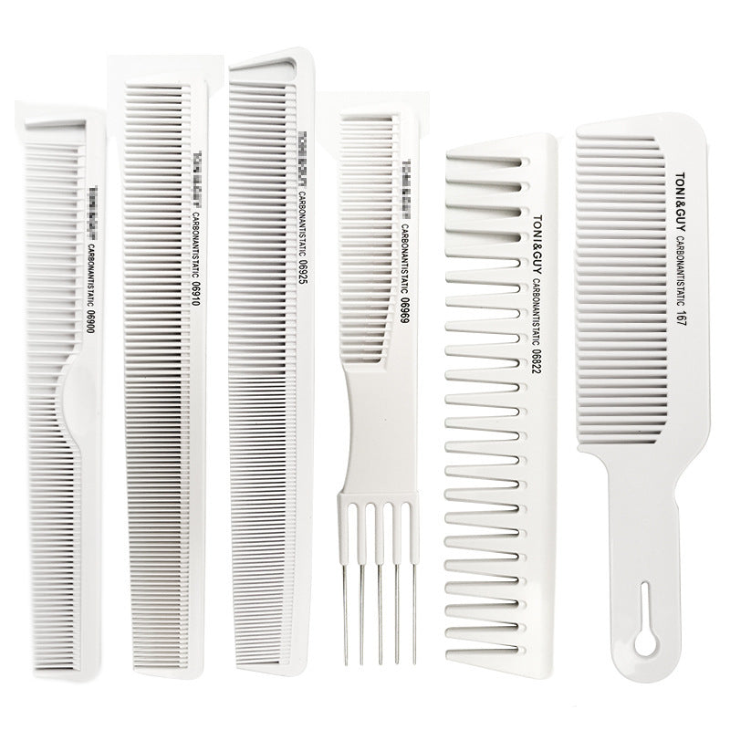 Carbon Anti-Static Comb Collection (White) Mask Queen Nepal