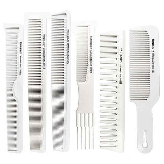 Carbon Anti-Static Comb Collection (White) Mask Queen Nepal