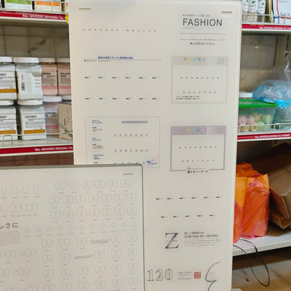 Gel Color Nail Art Display Board(60/90/120 color)