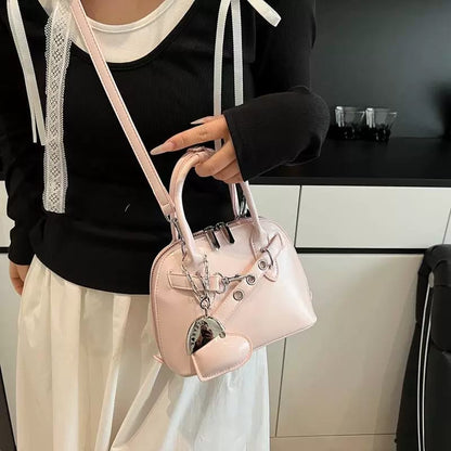 Pink Girls Leather Handbag Easy Beauty Nepal