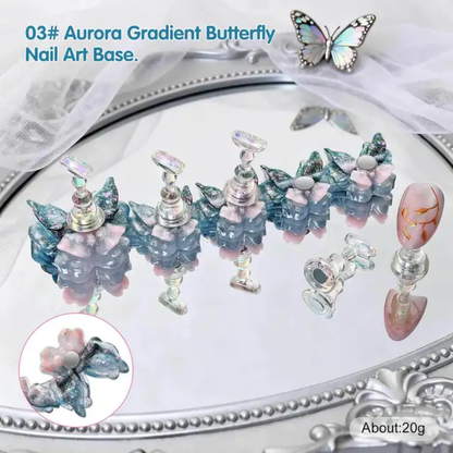 Nail Art Tips Stand Press On Stand Butterfly Mask Queen Nepal