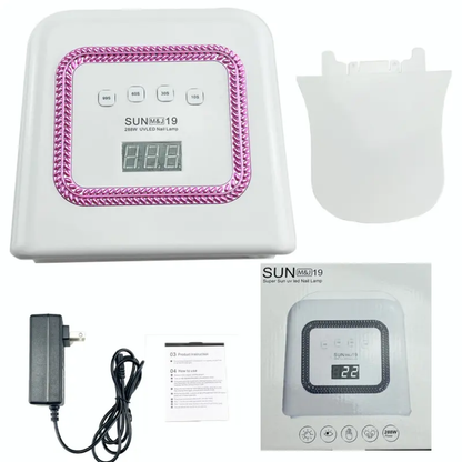 MJ19 Hands & Feet Big Size UV Nail Lamp 288W Mask Queen Nepal