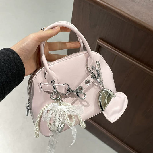 Pink Girls Leather Handbag Easy Beauty Nepal