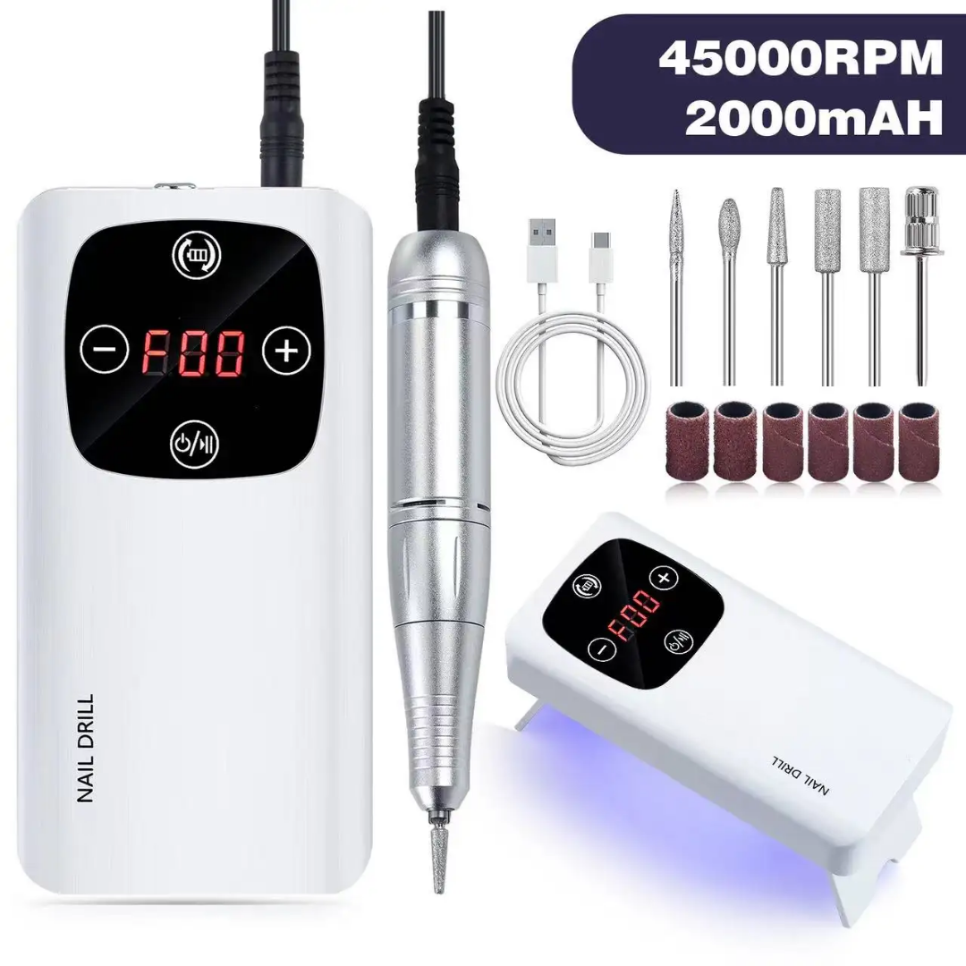 Nail Drill Machine 2 in 1 Nail Drill & Dryer Mask Queen Nepal