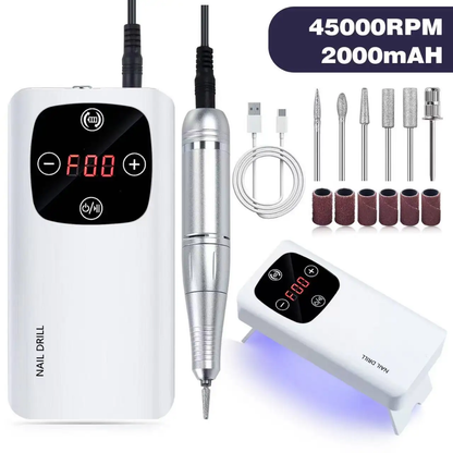 Nail Drill Machine 2 in 1 Nail Drill & Dryer Mask Queen Nepal