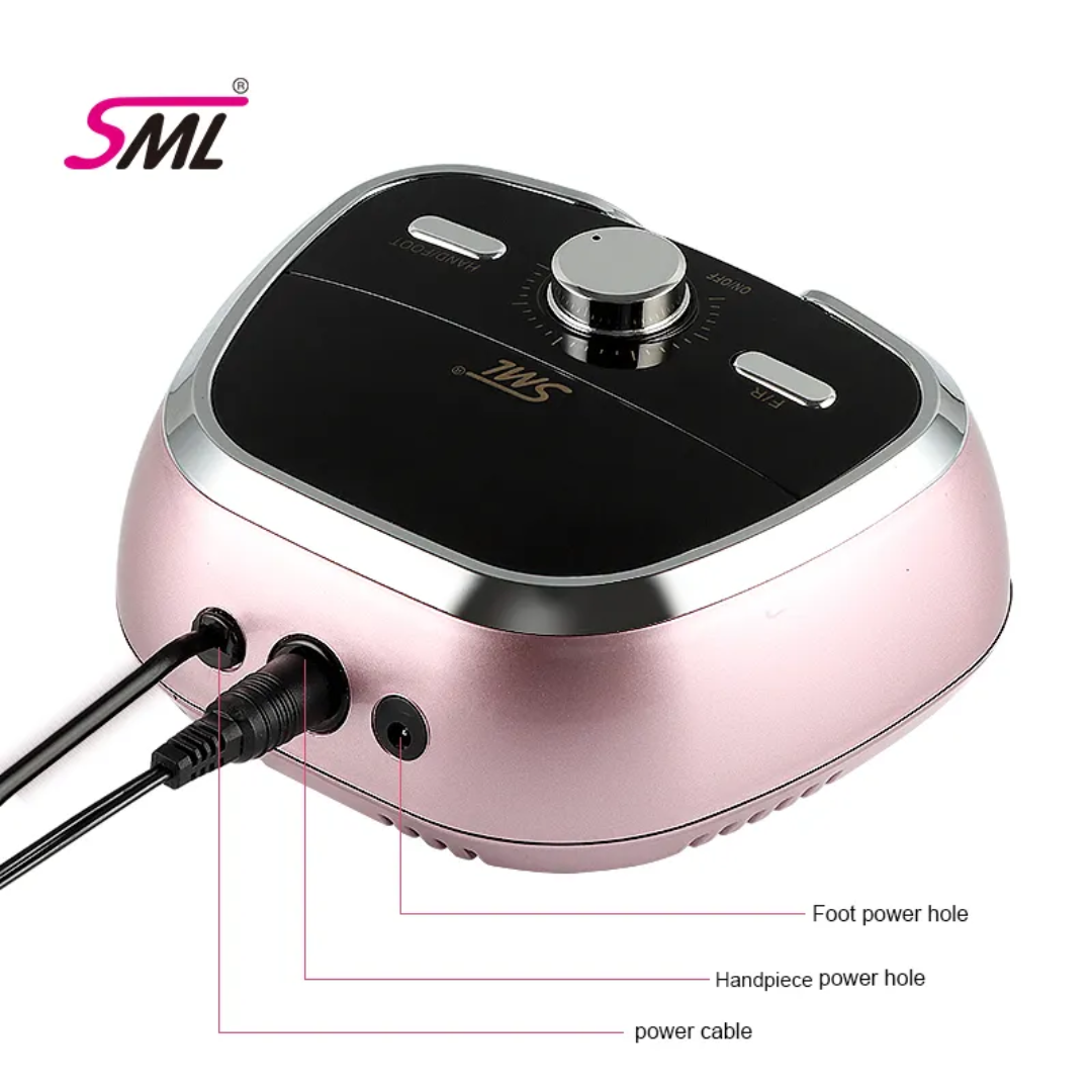 SML M3 Professional Electric Nail Drill (35000 RPM) Mask Queen Nepal