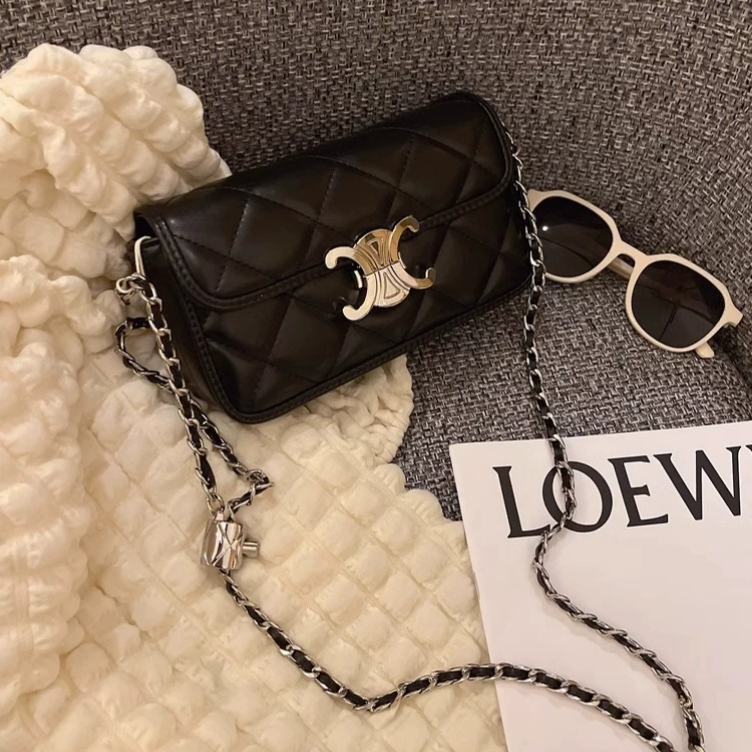 Celine Triomphe Canvas Shoulder Bag GAB-42 Easy Beauty Nepal