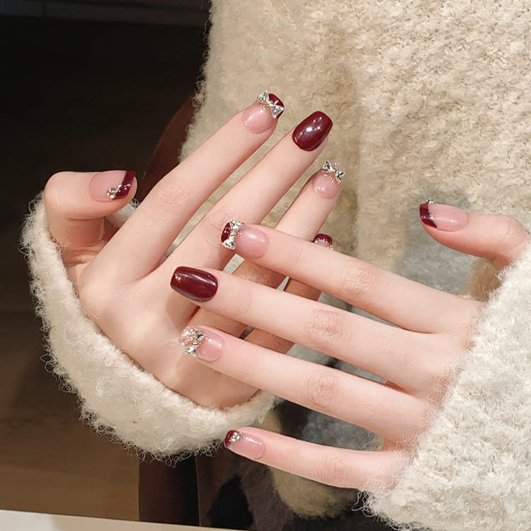 Press On Nails 10Pcs Code-Y Easy Beauty Nepal