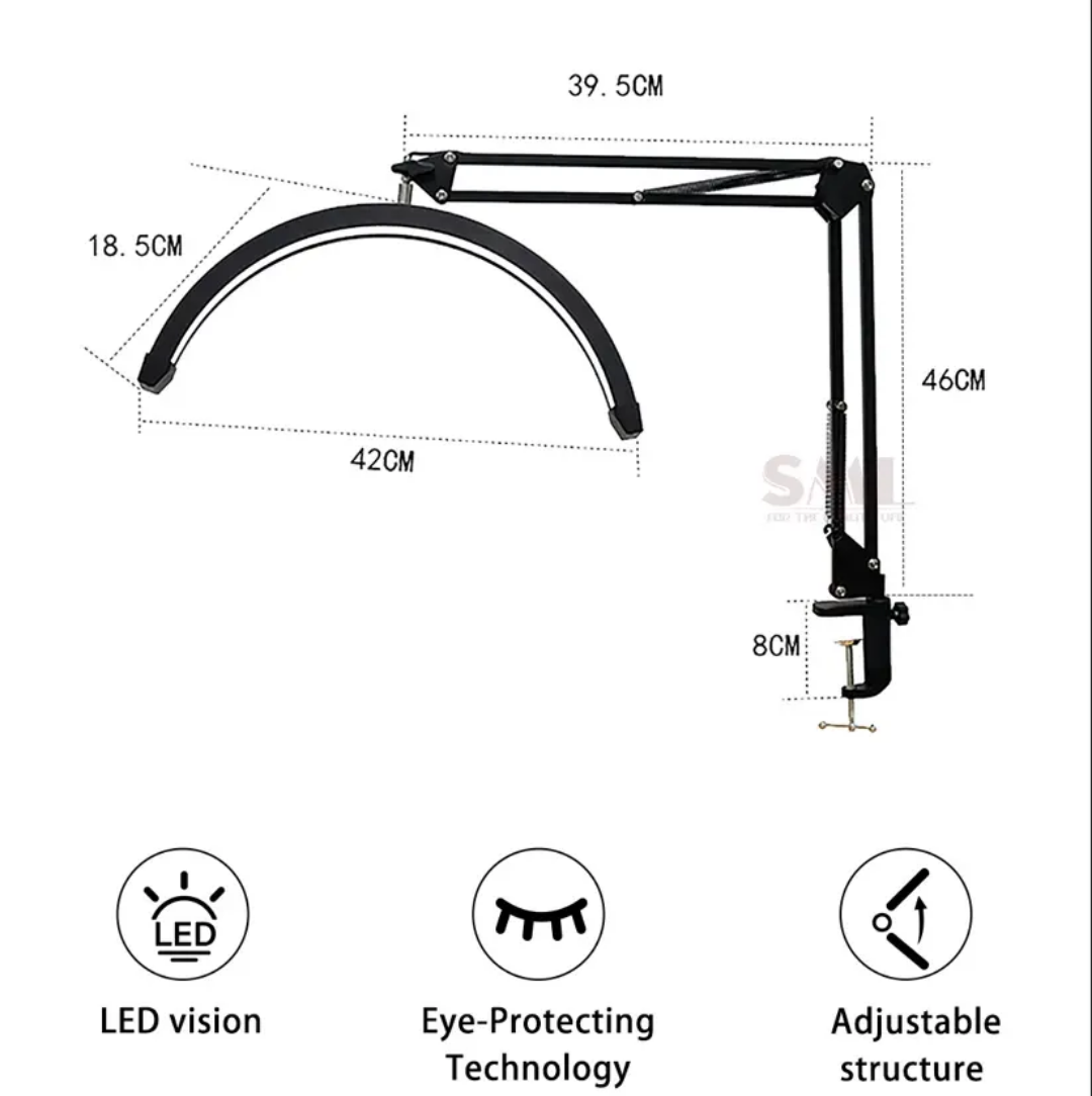 Professional Half LED Moon Light Lamp CS-M16U Mask Queen Nepal