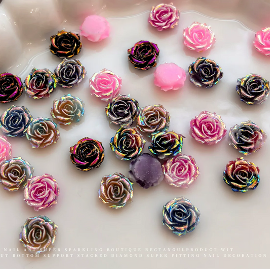 Mixed 20pcs Flower Charms Nail Art Accessories Mask Queen Nepal