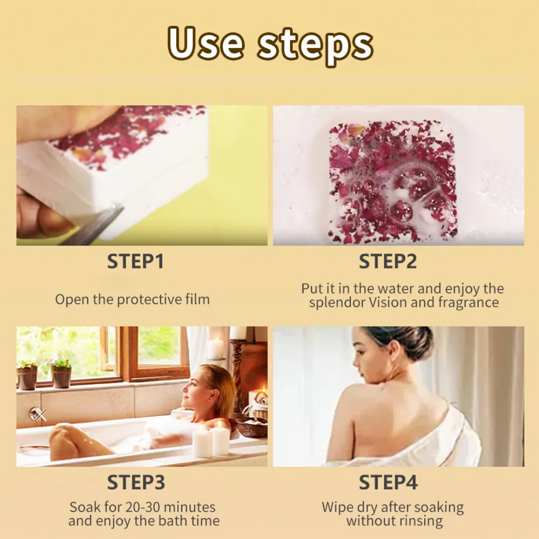 Pedicure Square Shaped Bath Bomb Easy Beauty Nepal