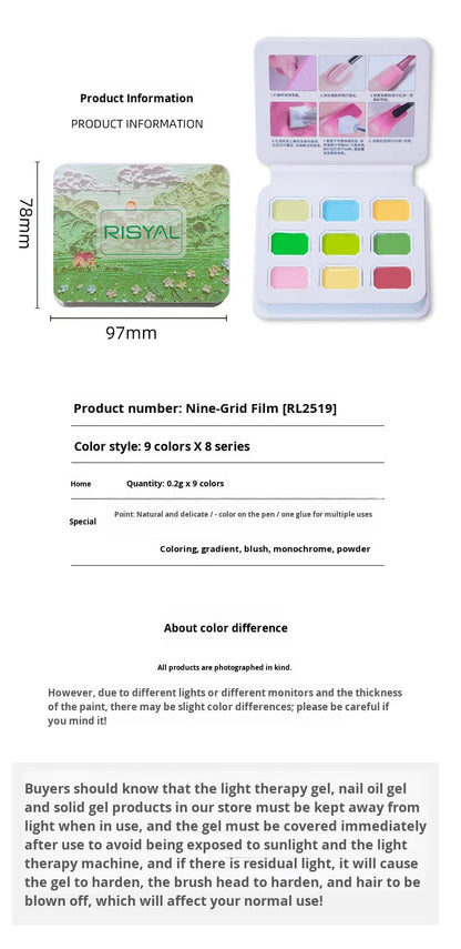 Risyal Patting Gel Blending and Painting Gel Mask Queen Nepal