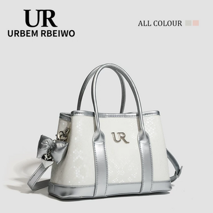 UR Pink Satchel Bow Charm Bag GAB-146 Mask Queen Nepal