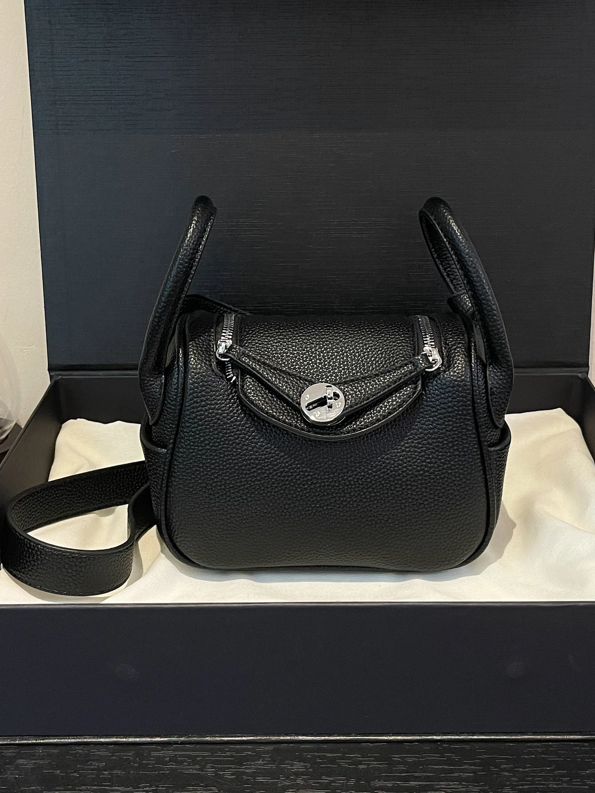 HERMES Lindy Mini Shoulder Bag GAB-125 Mask Queen Nepal