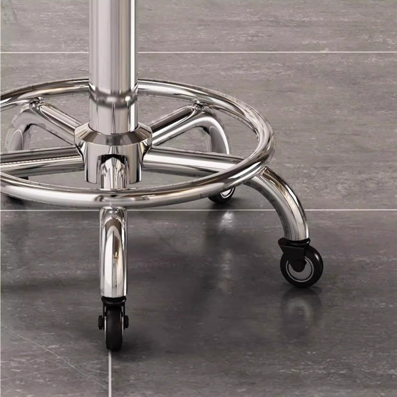 Adjustable Swivel Salon Stool With Silent Wheels Mask Queen Nepal