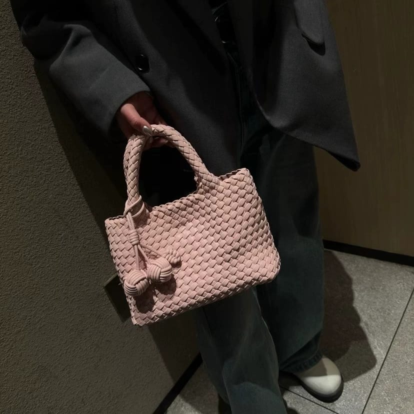 Woven Cabbage Basket Ladies Handbag Easy Beauty Nepal