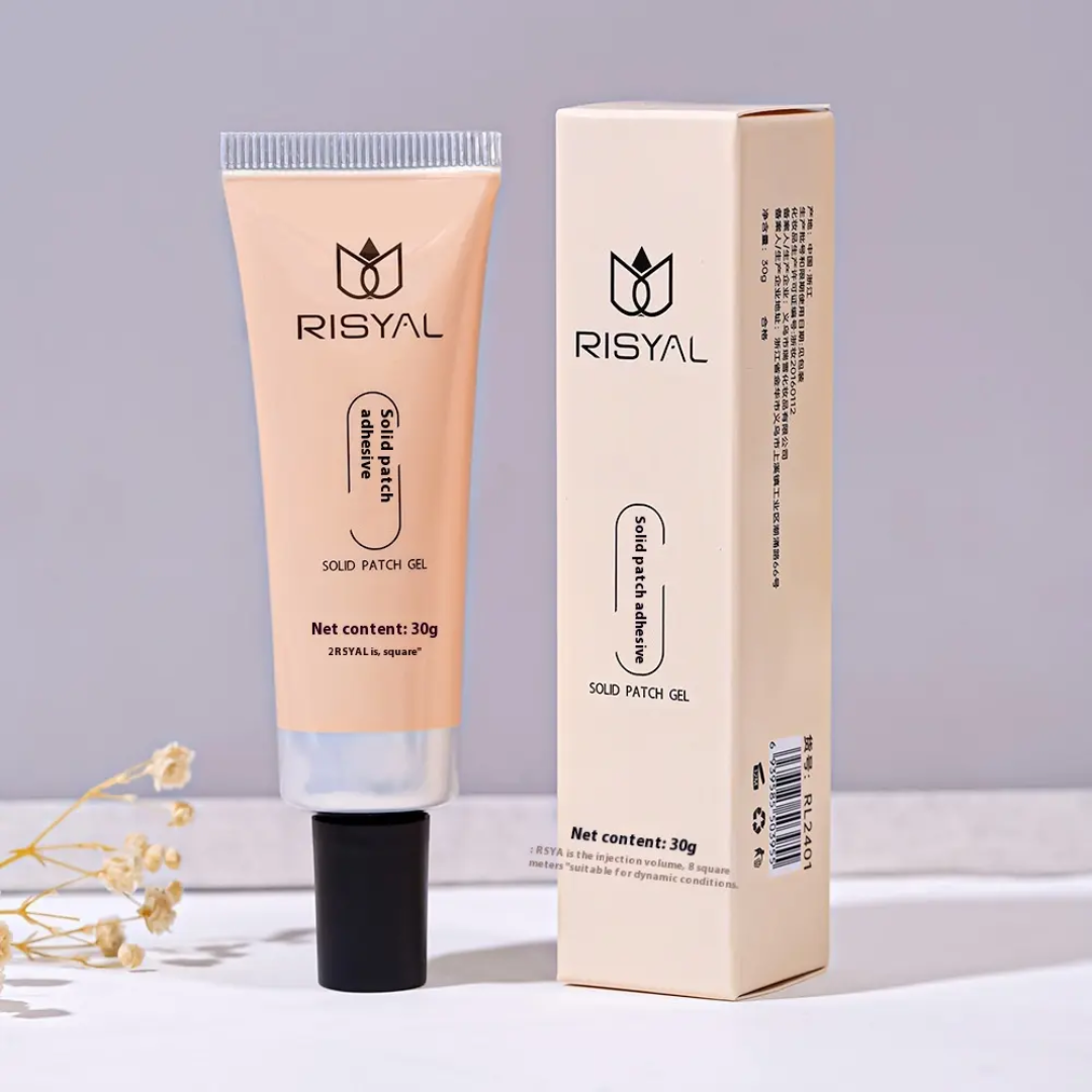 Risyal Solid Gel Nail Glue 30ml Mask Queen Nepal