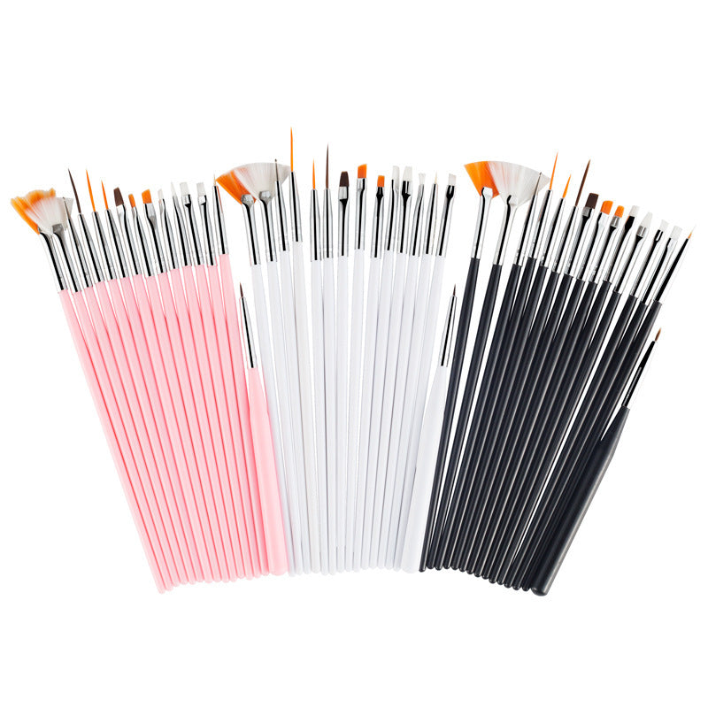 15 Piece Nail Art Brush Set. Mask Queen Nepal