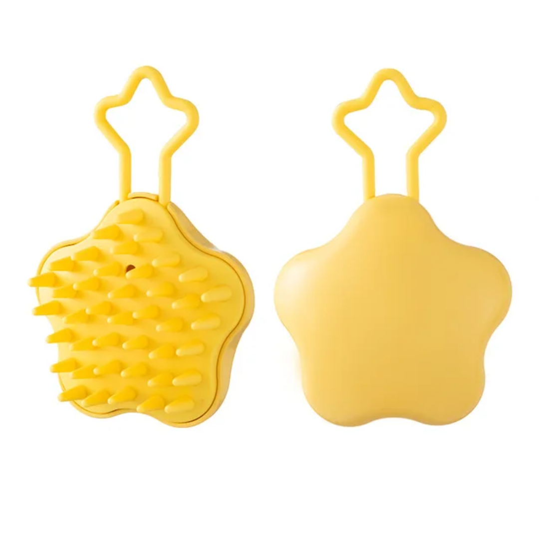 Cute Star Shaped Scalp Massage Shampoo Brush Mask Queen Nepal