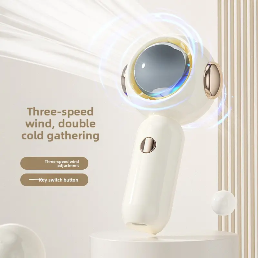 Astronaut Mini Handheld Eyelash Fan — USB Rechargeable Air Dryer for Lash Extensions Mask Queen Nepal