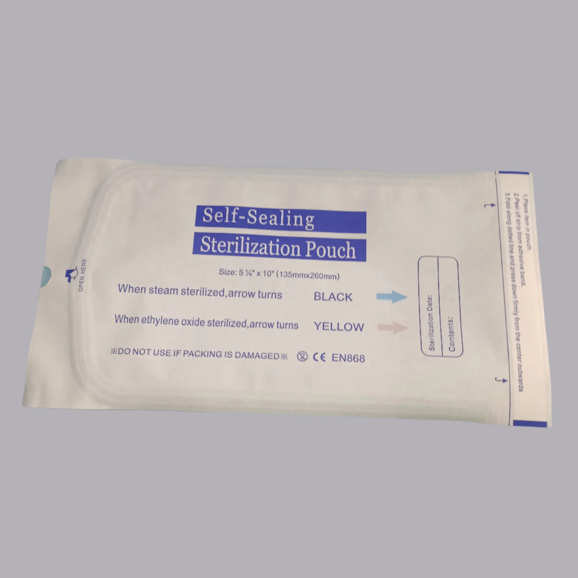 Self Sealing Sterilization Pouch Mask Queen Nepal