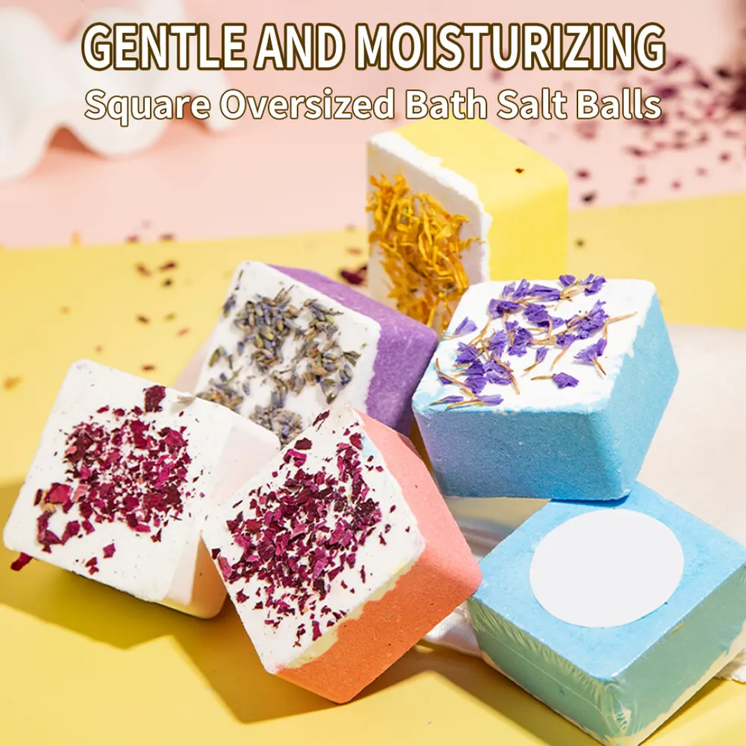 Pedicure Square Shaped Bath Bomb Easy Beauty Nepal