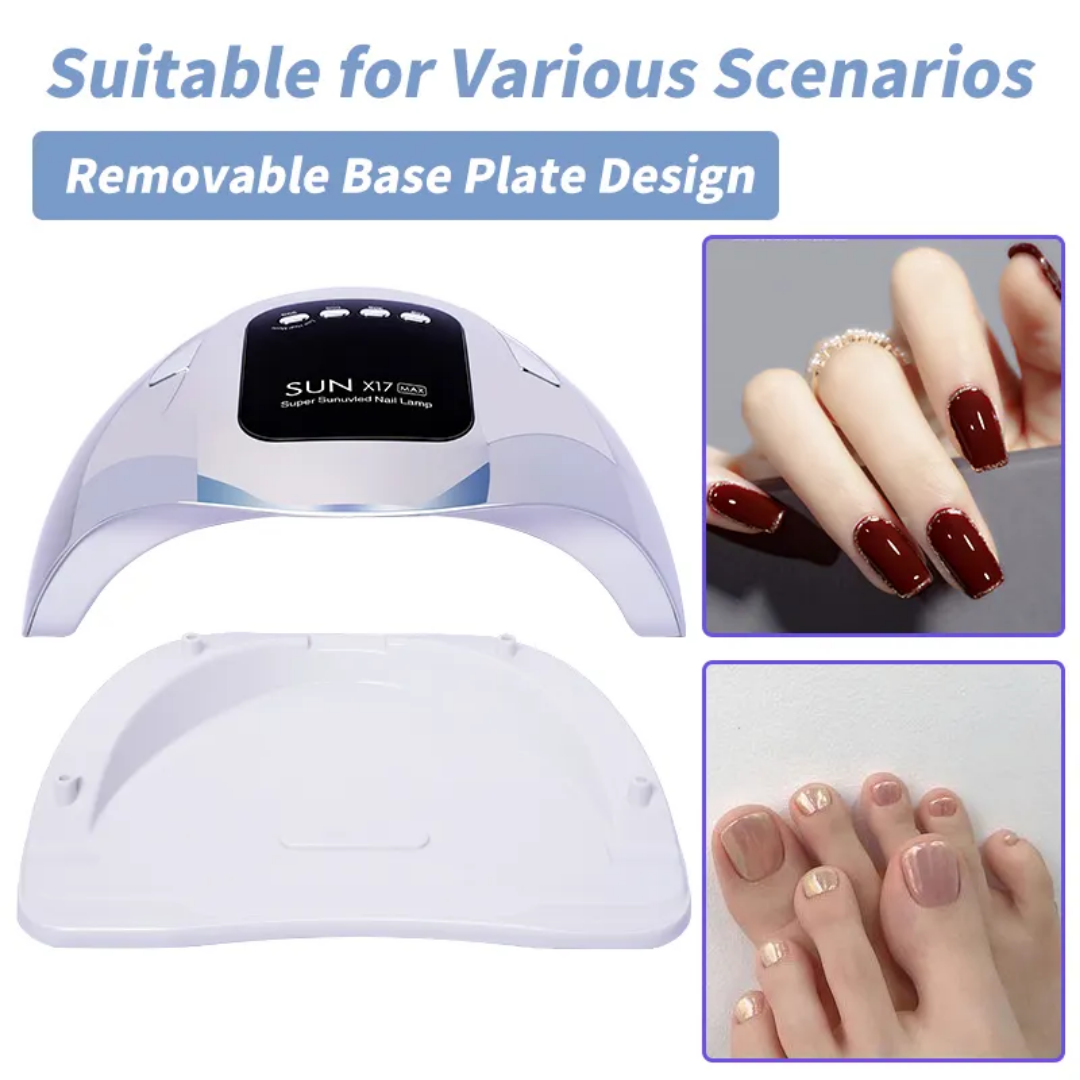 Sun X17 Plus UV Lamp LED Nail Dryer With 45LEDS Mask Queen Nepal