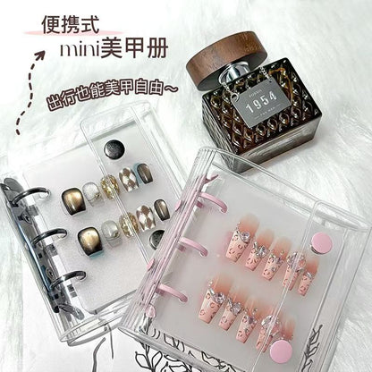 Press-On Nail Display Binder Mask Queen Nepal