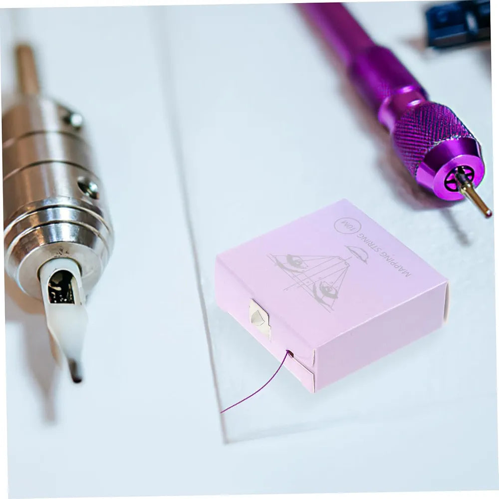 Pre-Inked Brow Mapping Thread Strings 10m Mask Queen Nepal