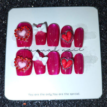 Press On Nails 10Pcs Code-Z Easy Beauty Nepal