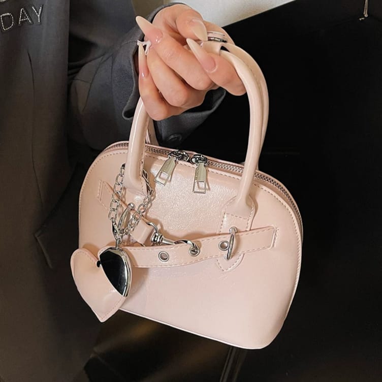 Pink Girls Leather Handbag Easy Beauty Nepal