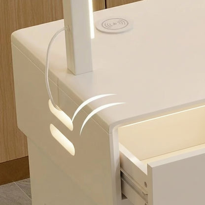 Multifunctional Manicure Table(LED Light +Dust Collector+Wireless Charge Mask Queen Nepal
