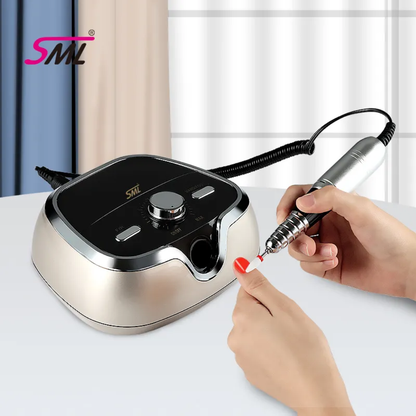 SML M3 Professional Electric Nail Drill (35000 RPM) Mask Queen Nepal