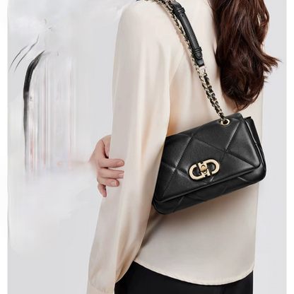 Twinset Medium  Quilted shoulder Bag GAB-127 Mask Queen Nepal