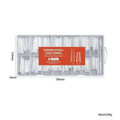 Sandwich Nail Form/Mold Mask Queen Nepal