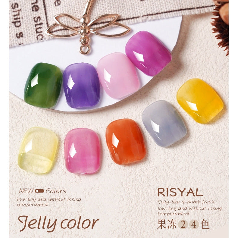 Risyal Jelly Color Gel Series 7.3ml Mask Queen Nepal