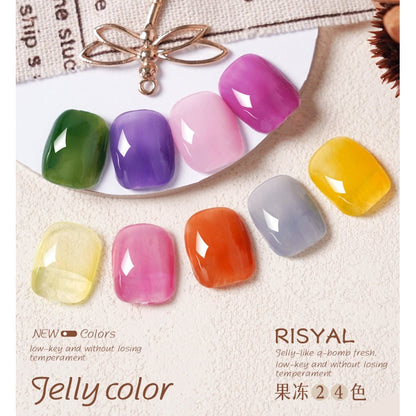 Risyal Jelly Color Gel Series 7.3ml Mask Queen Nepal