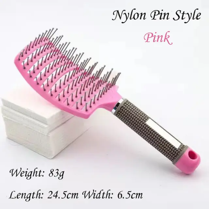Professional Thermal Ceramic Round Brush — Salon Blowout Styling Mask Queen Nepal